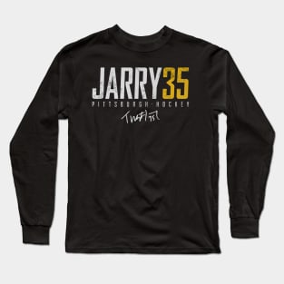 Tristan Jarry Pittsburgh Elite Long Sleeve T-Shirt